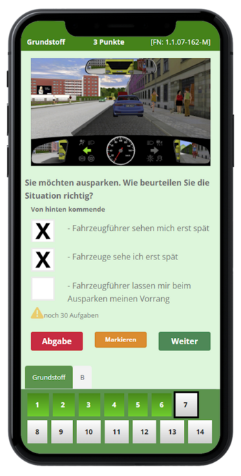 Vorteile bei Anwendung der App von Fahrlehrer24